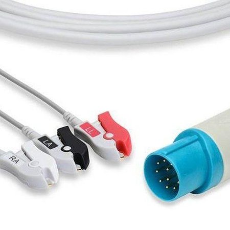 ILC Replacement for Nihon Kohden Tec-7731k Direct-connect ECG Cables Pinch/grabber TEC-7731K DIRECT-CONNECT ECG CABLES PINCH/GRABBER